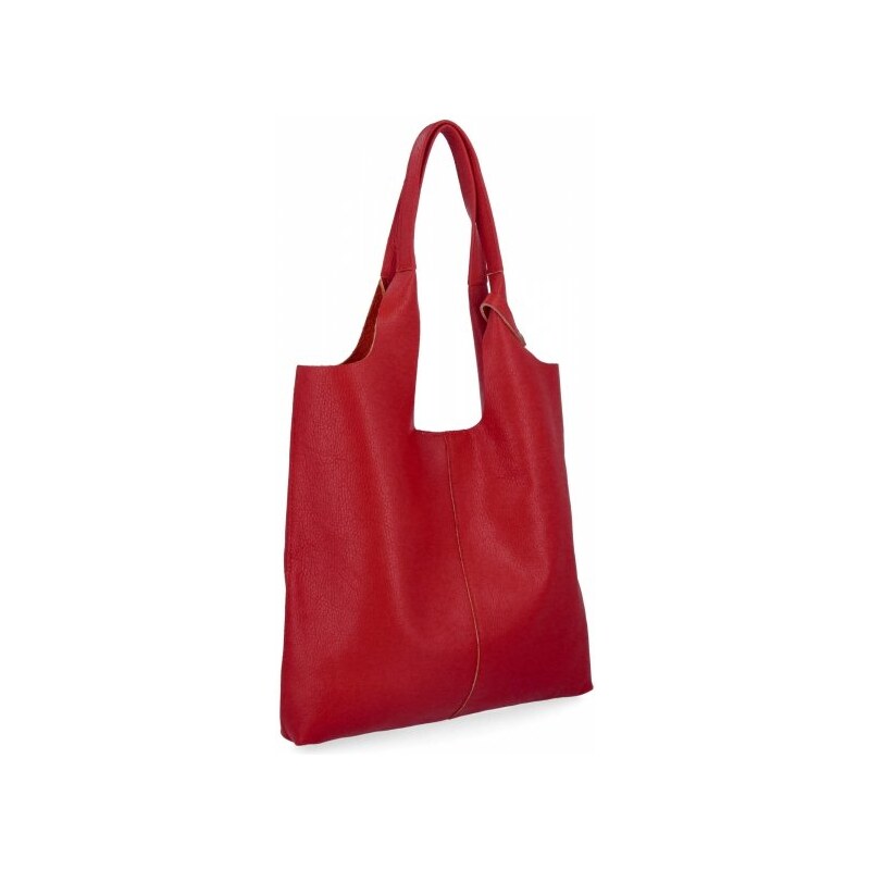 Vittoria Gotti Talianska kožená taška Shopper Bag s kozmetickou 66483905
