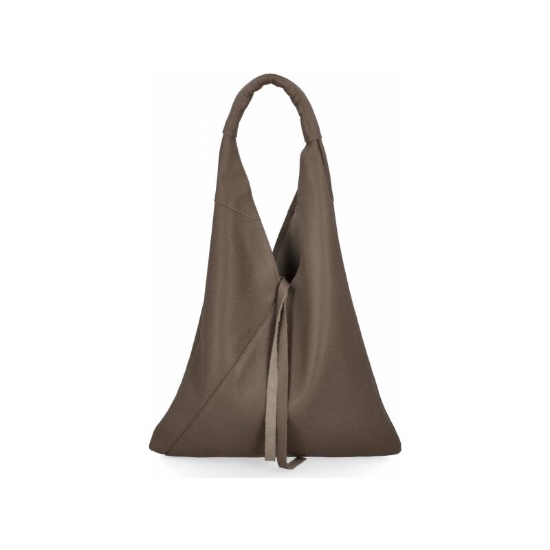 Vittoria Gotti Talianska kožená taška Shopper Bag s malou kozmetickou 66483920