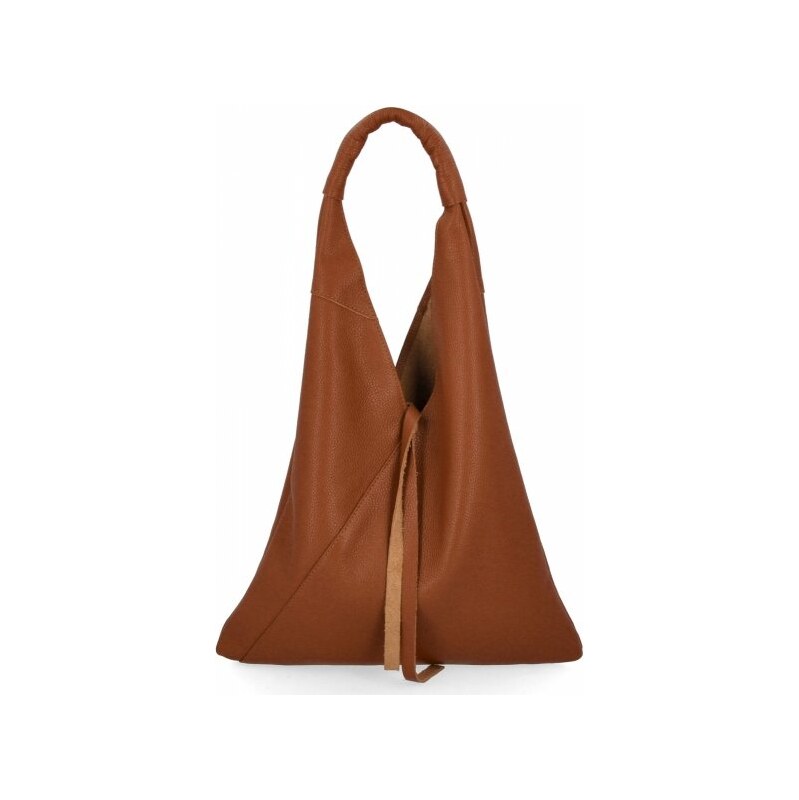 Vittoria Gotti Talianska kožená taška Shopper Bag s malou kozmetickou 66483922