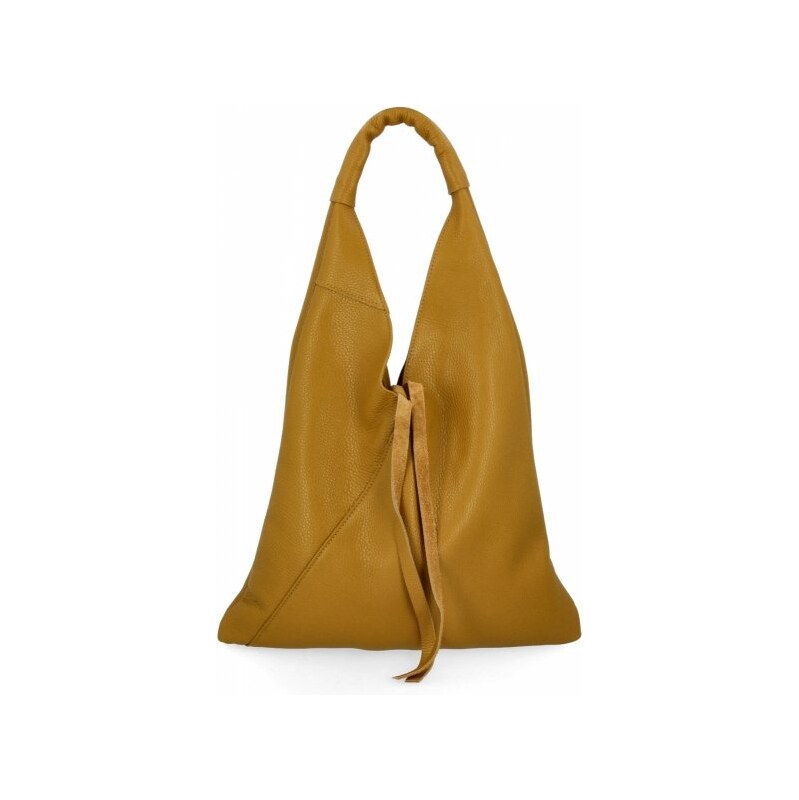 Vittoria Gotti Talianska kožená taška Shopper Bag s malou kozmetickou 66483917