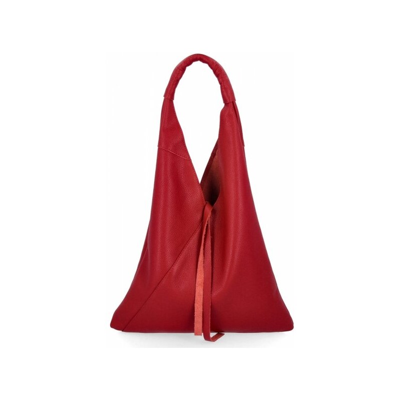 Vittoria Gotti Talianska kožená taška Shopper Bag s malou kozmetickou 66483921