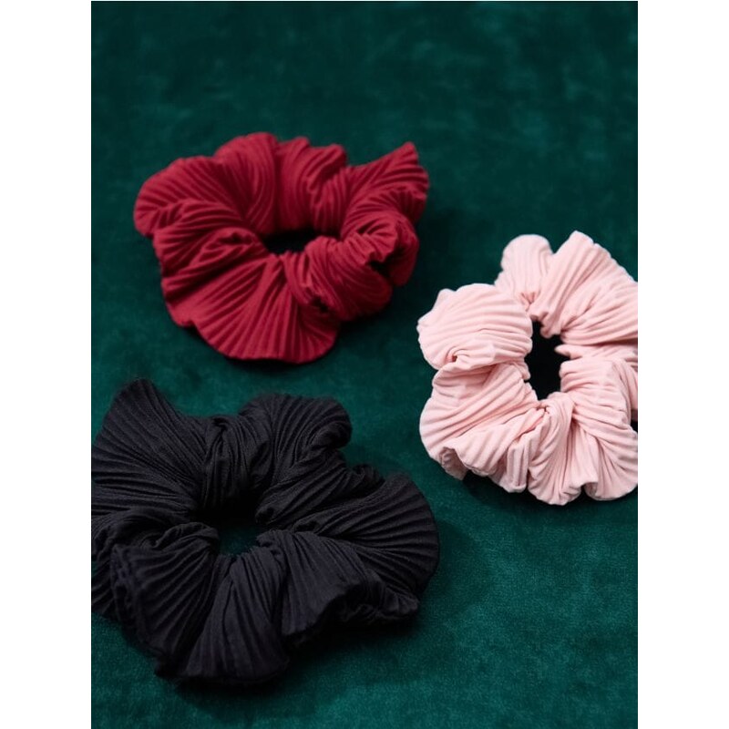 Sinsay - Súprava 3 gumičiek do vlasov - viacfarebná 67545212