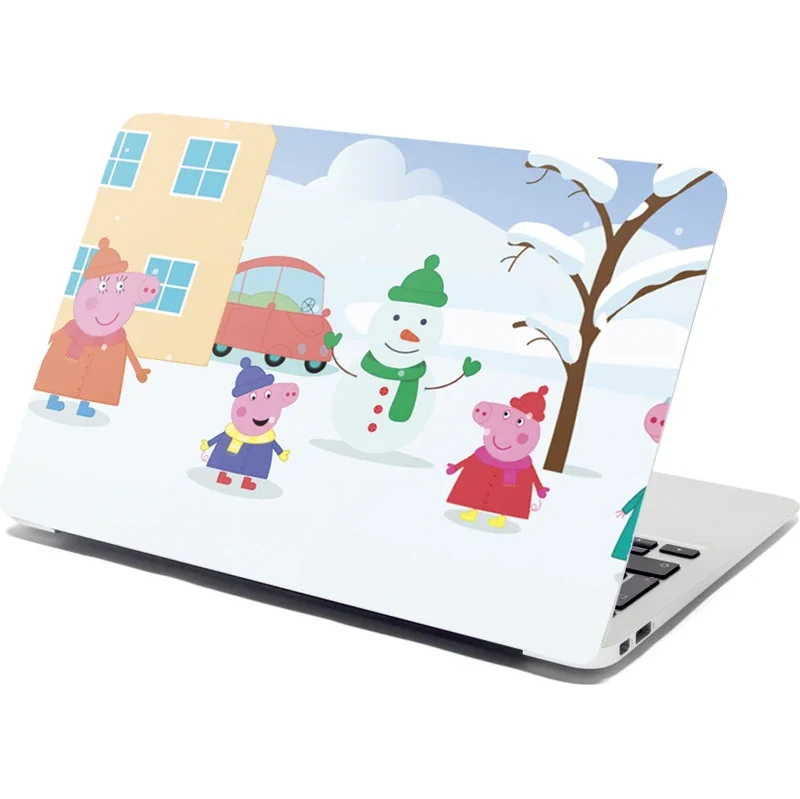 Sablio Samolepka na notebook Prasiatko Pepina Zima 65109950