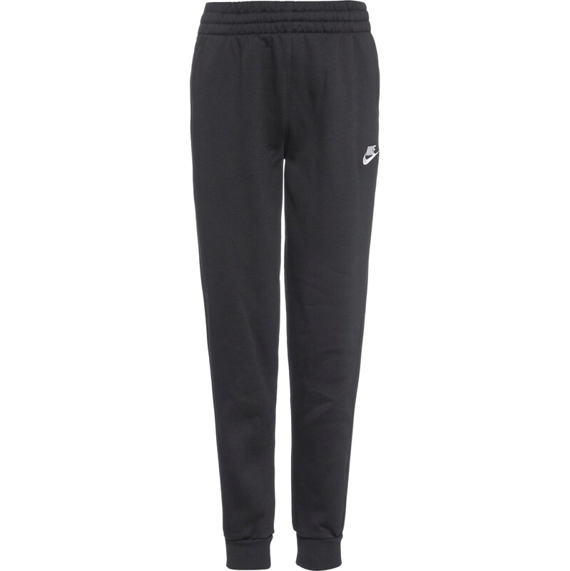 Nike Sportswear Nohavice Club Fleece čierna / biela 66495474