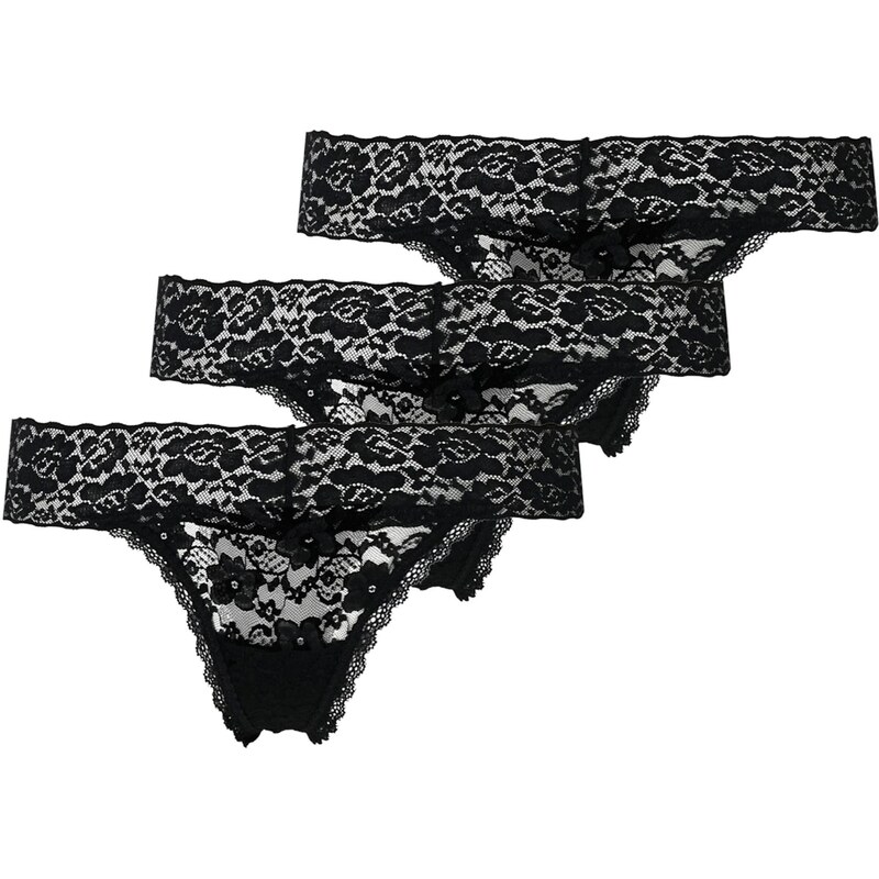 GUESS Tangá čierna 66495607