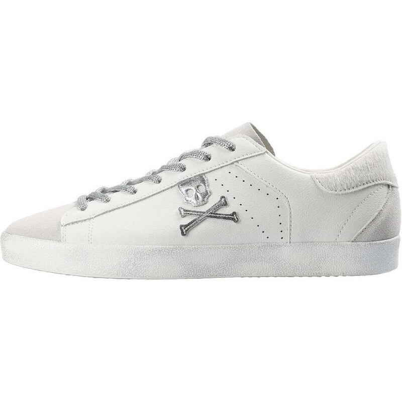 Scalpers Nízke tenisky Schenry strieborná / biela ako vlna 66495667