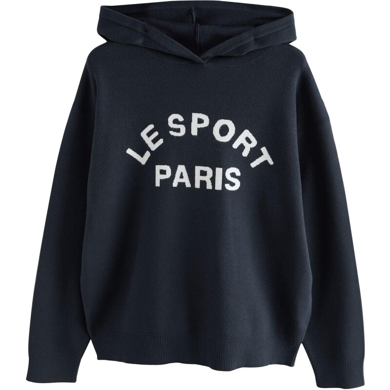 Next Sveter námornícka modrá / biela 66495672