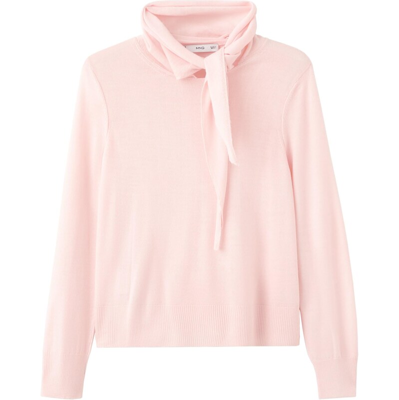 MANGO Sveter AMAIO pastelovo ružová 66495735