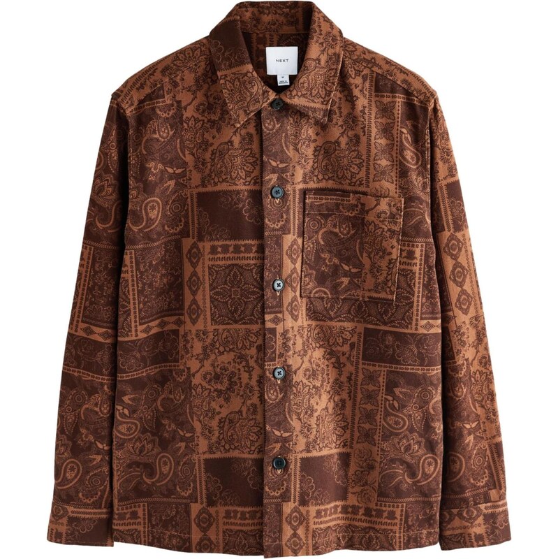 Next Prechodná bunda gaštanová / tmavohnedá 66495743