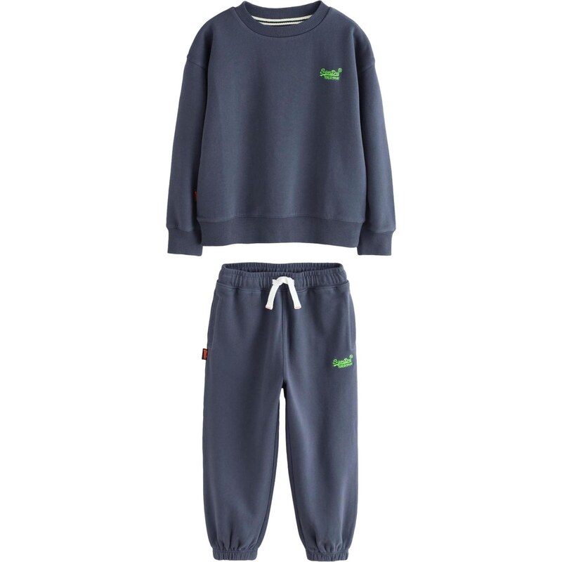 Superdry & Co Set námornícka modrá / neónovo zelená 66495751