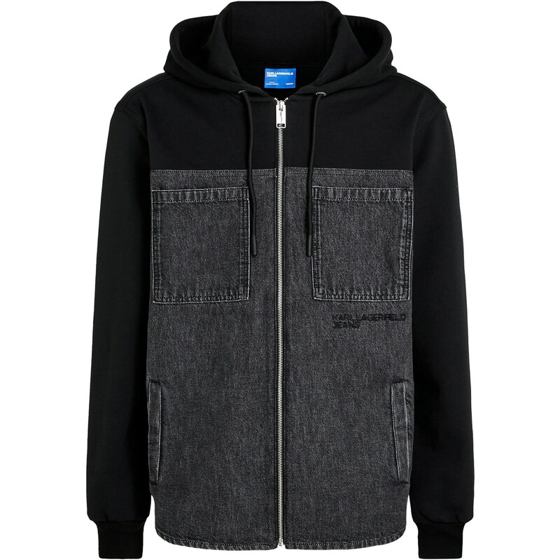 KARL LAGERFELD JEANS Prechodná bunda čierna / čierny denim 66495804