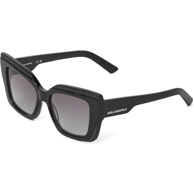 Karl Lagerfeld Slnečné okuliare čierna / biela 66495885