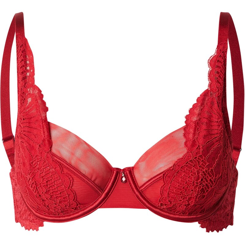 Hunkemöller Podprsenka WHITNEY UF ohnivo červená 66495897