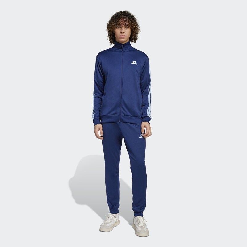 adidas Performance adidas M 3S FT TT Tracksuit BLUE 66494043