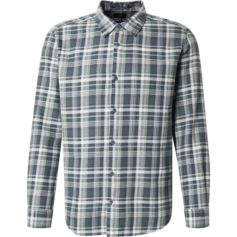 QS Košeľa modrosivá / sivá / mätová 66496083