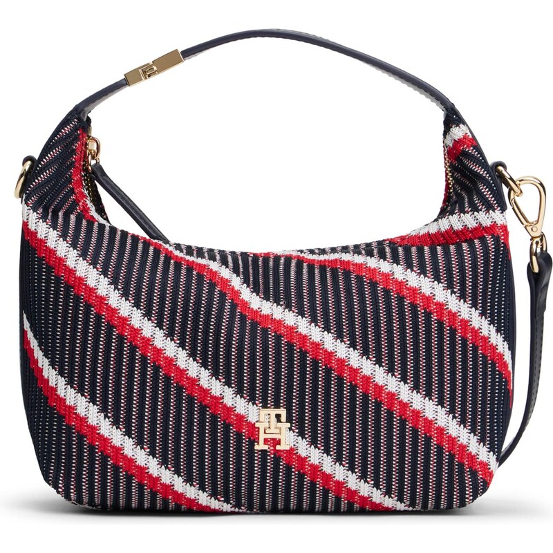 TOMMY HILFIGER Kabelka námornícka modrá / červená / biela 66496095