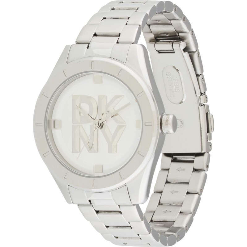 DKNY Analógové hodinky Chambers Midi strieborná 66496125