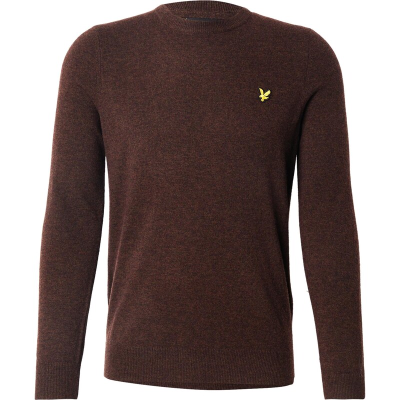 Lyle & Scott Sveter tmavohnedá 66496130