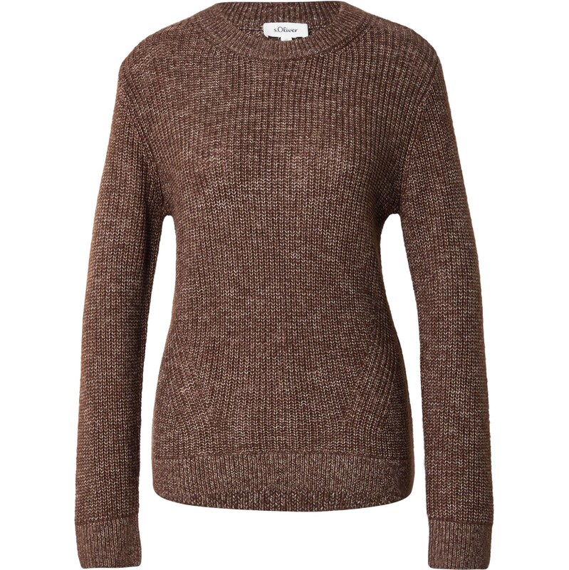 s.Oliver Sveter tmavohnedá 66496188