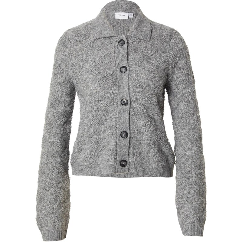 VILA Kardigán VIAERY sivá melírovaná 66496206