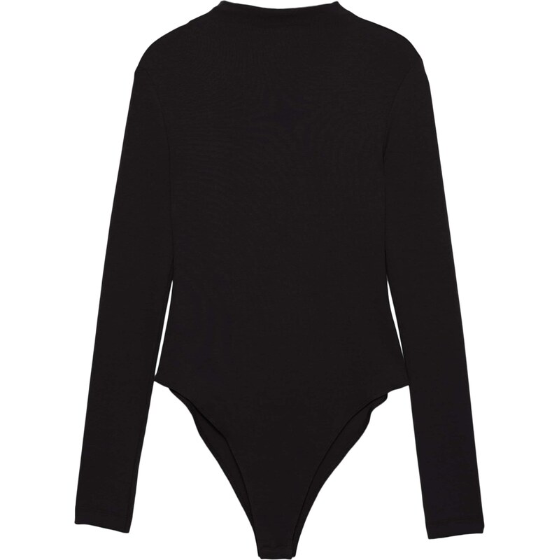 Pull&Bear Košeľové body čierna 66496226