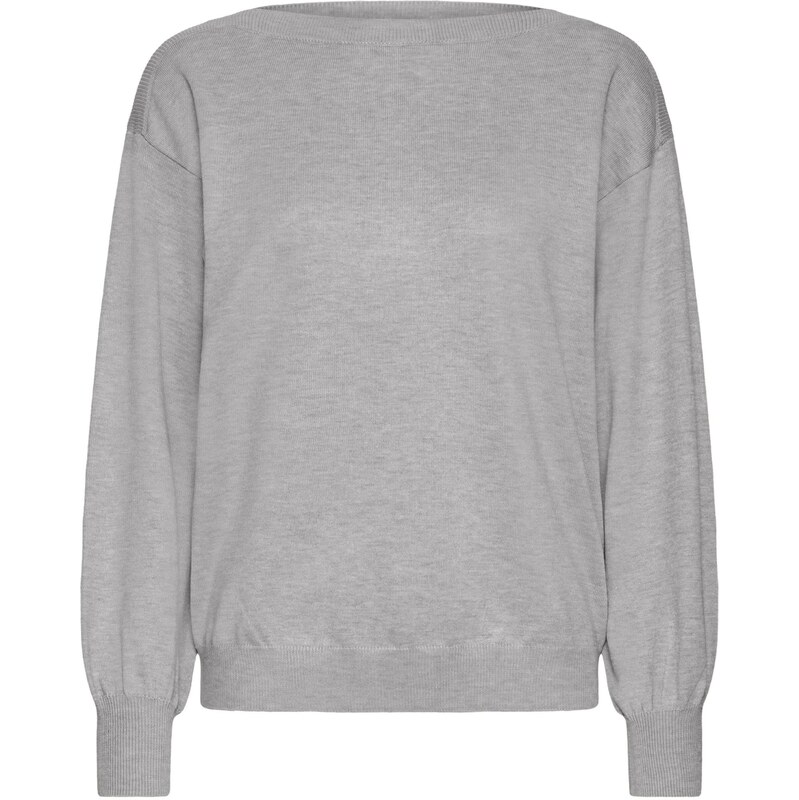 ICHI Sveter IHLULS sivá melírovaná 66496265
