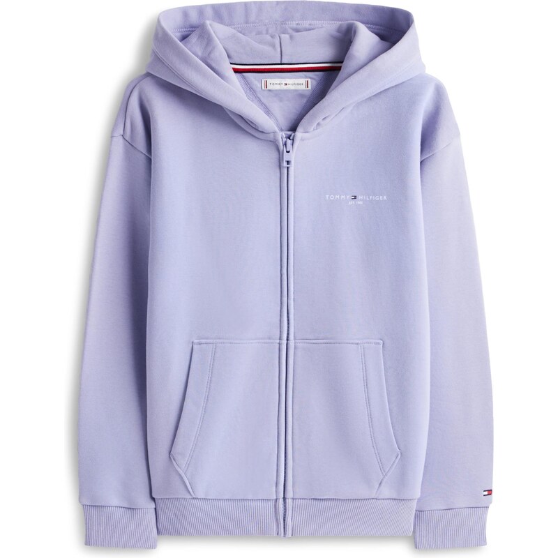 TOMMY HILFIGER Tepláková bunda svetlomodrá 66496281