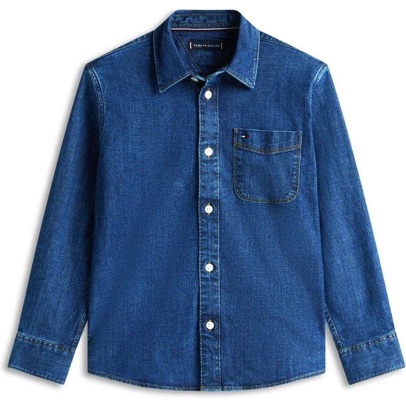 TOMMY HILFIGER Košeľa modrá denim 66496290