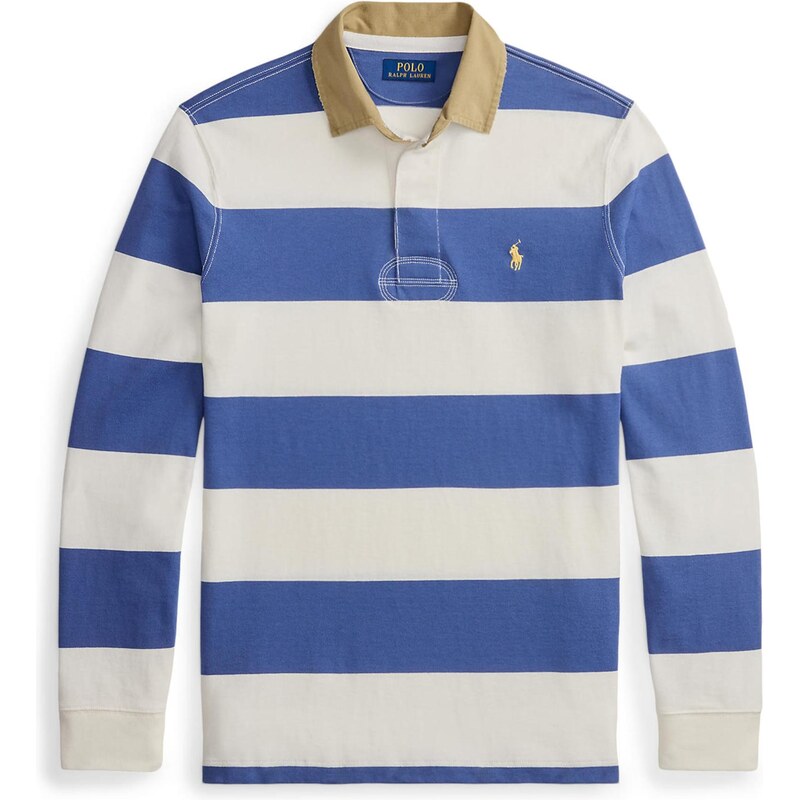 Polo Ralph Lauren Tričko tmavobéžová / kráľovská modrá / biela 66496315