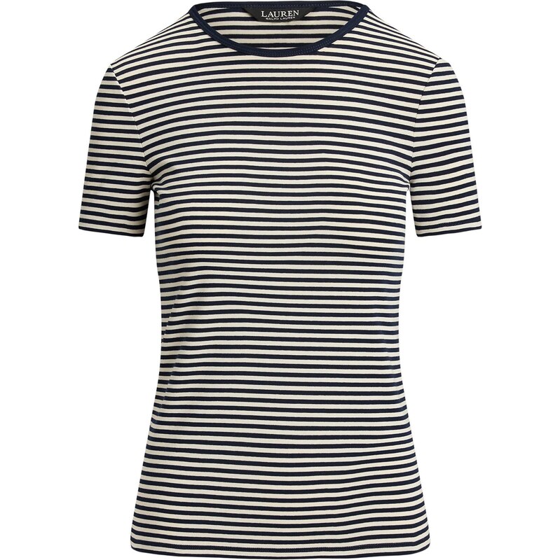 Lauren Ralph Lauren Tričko čierna / biela 66496352
