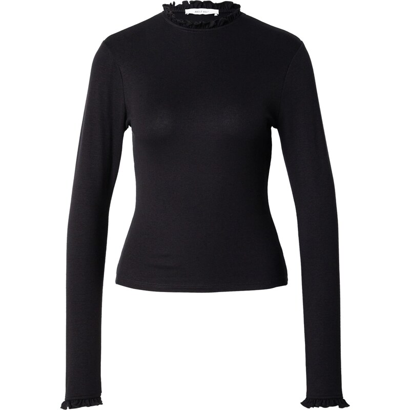 ABOUT YOU Tričko Maura čierna 66496413