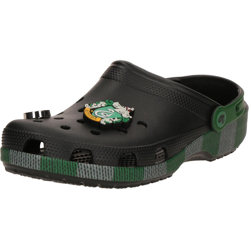 Crocs Dreváky Slytherin Classic tmavozelená / čierna 66496487