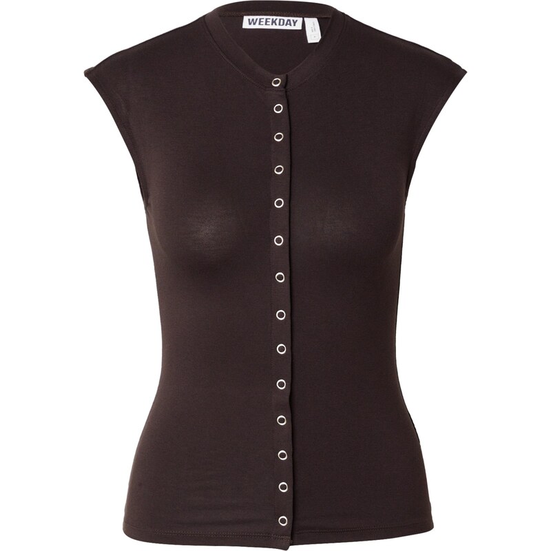 WEEKDAY Top Nila hnedá 66496489