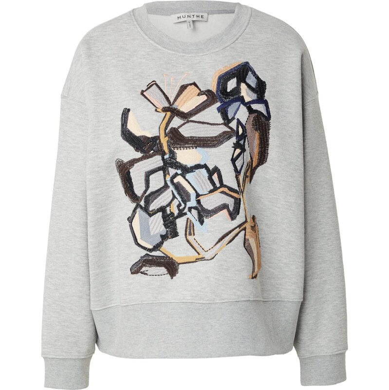 Munthe Mikina RARSNIMA piesková / svetlomodrá / hnedá / sivá 66496525