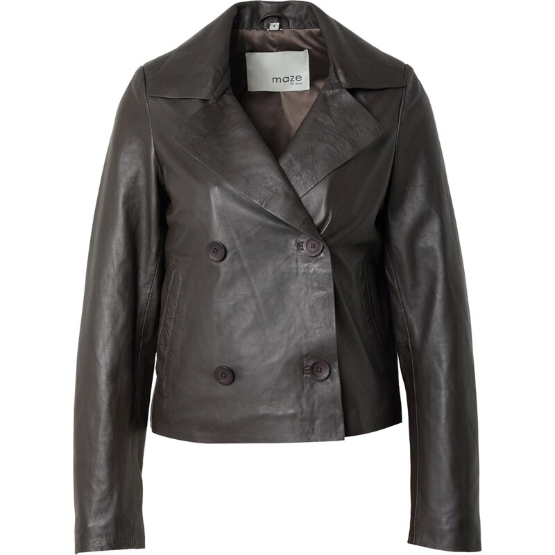 Maze Prechodná bunda tmavohnedá 66496534