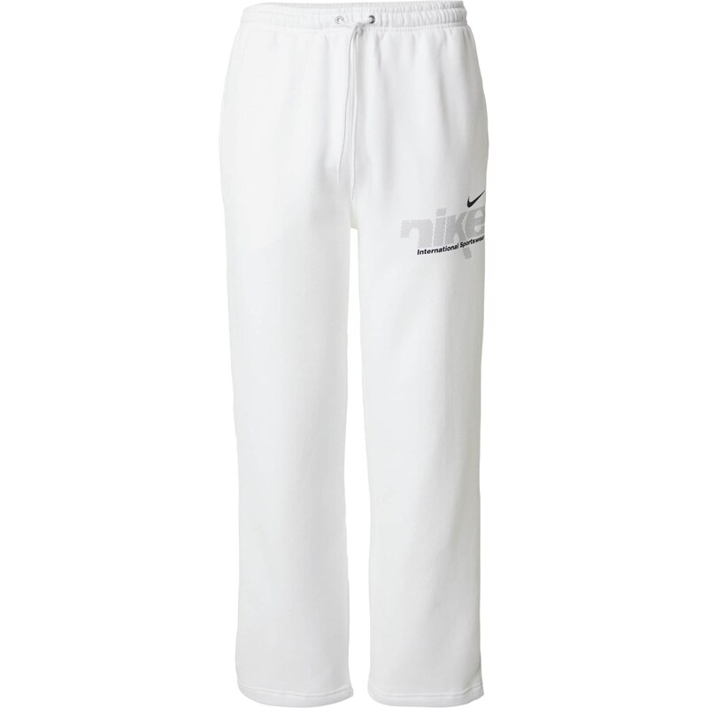 Nike Sportswear Nohavice CLUB sivá / čierna / biela 66496529