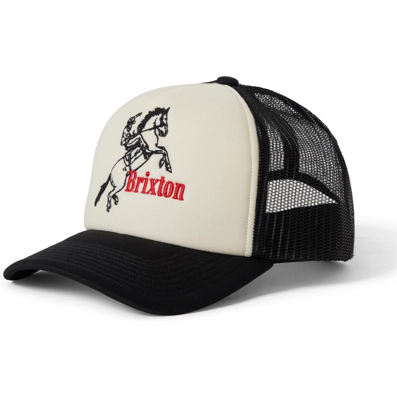 Brixton Čiapka RANCHING CLUB svetlobéžová / červená / čierna 66496597