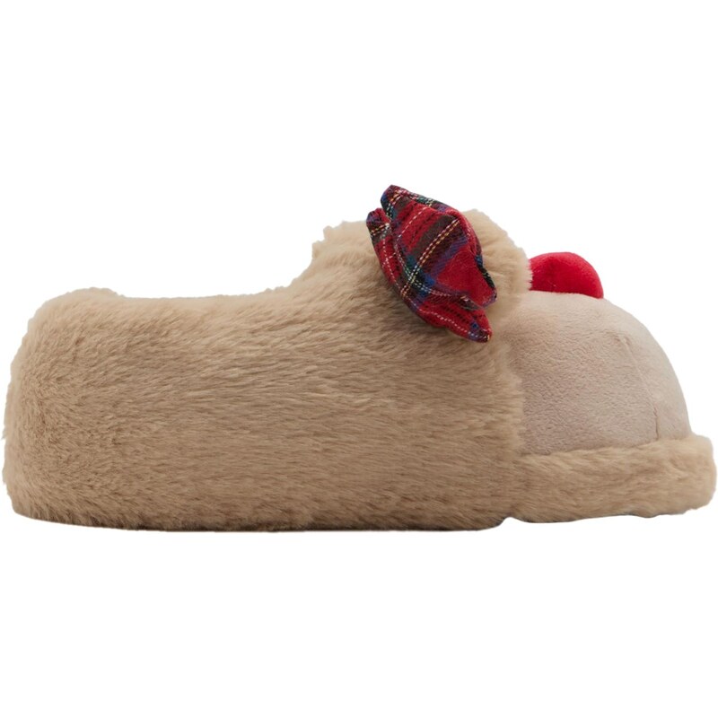 MANGO KIDS Papuče RENO modrá / hnedá / zelená / červená 66496602