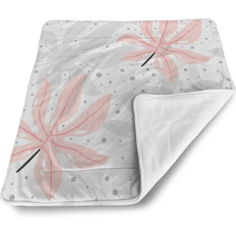 Sablio Deka pre bábätko Biele a ružové listy 60374944