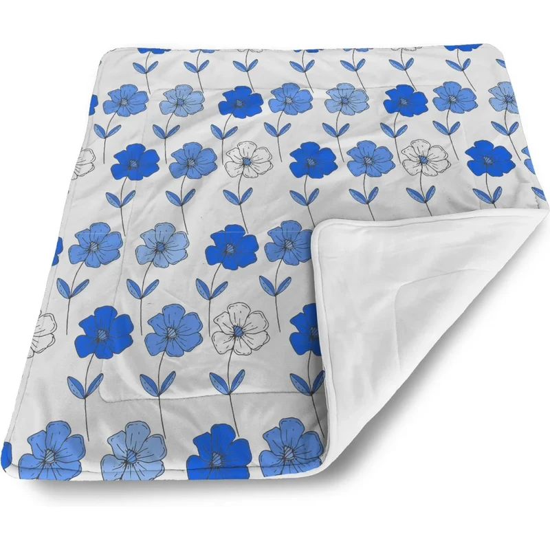 Sablio Deka pre bábätko Modré kvetiny 60374973