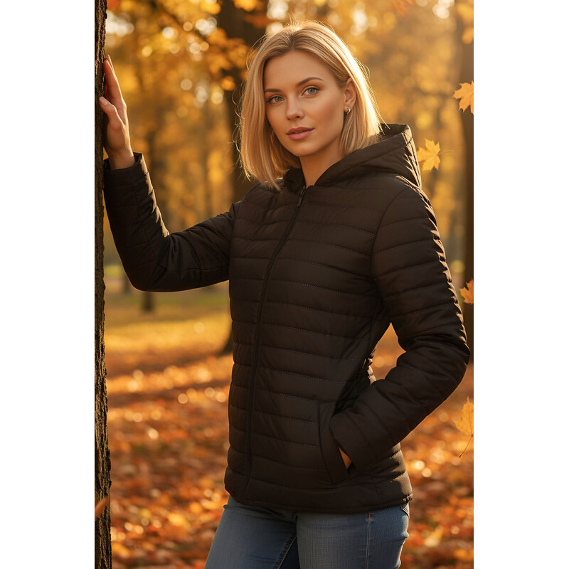 Glara Dámska bunda na prechodné obdobie 60613613