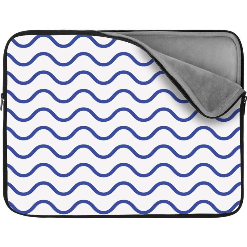 Sablio Obal na notebook Modré vlnky 65430305