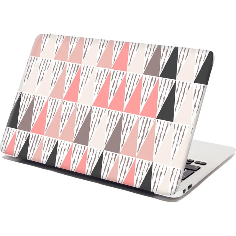 Sablio Samolepka na notebook Ružovo-šedé ihlany 65100883