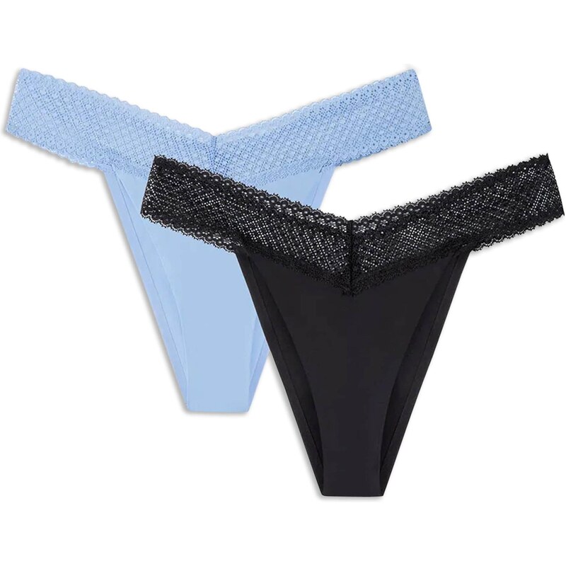 Gisela Tangá svetlomodrá / čierna 66507599