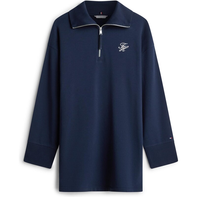 TOMMY HILFIGER Šaty tmavomodrá / biela 66507629