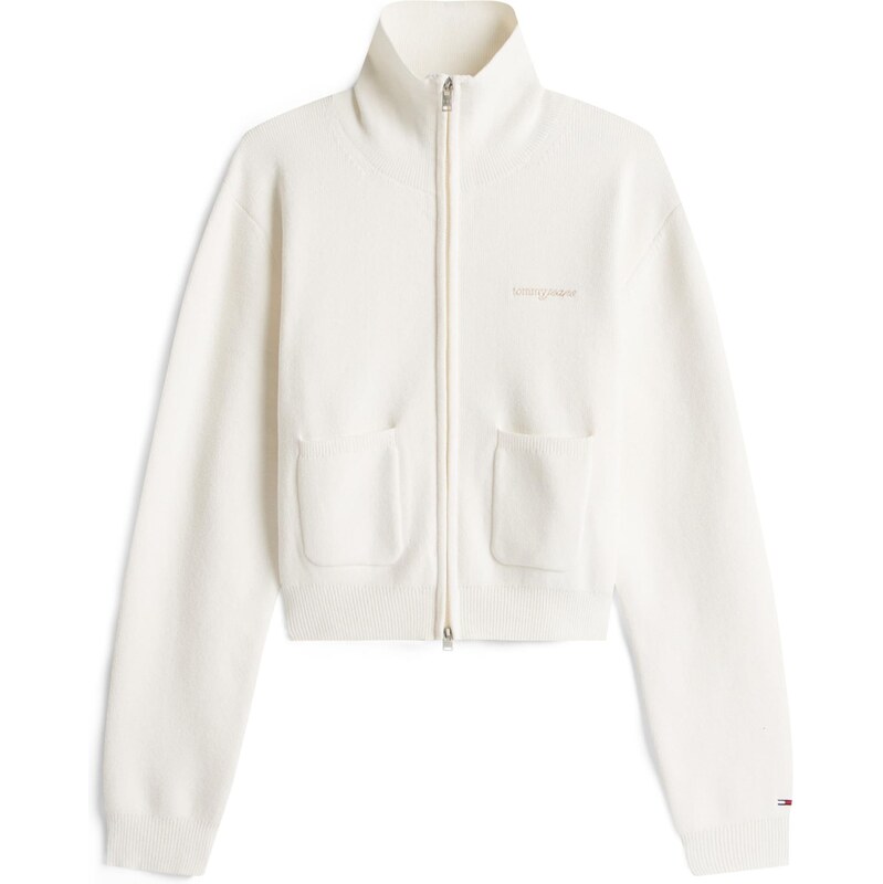 Tommy Jeans Kardigán biela 66507644