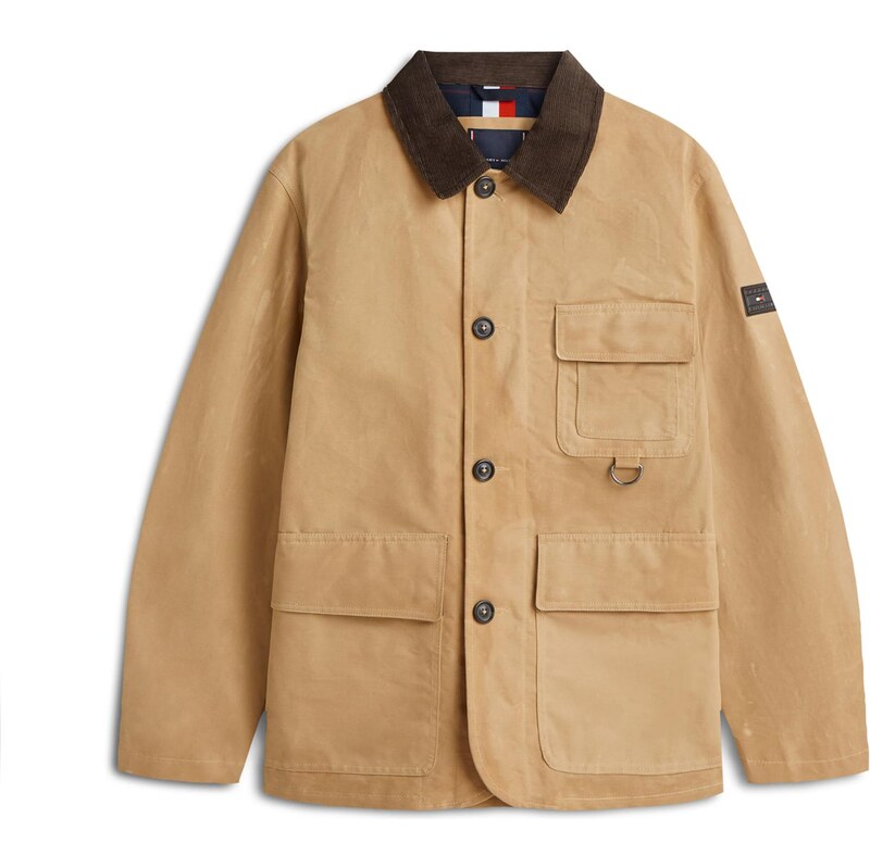 TOMMY HILFIGER Prechodná bunda béžová / hnedá 66507645