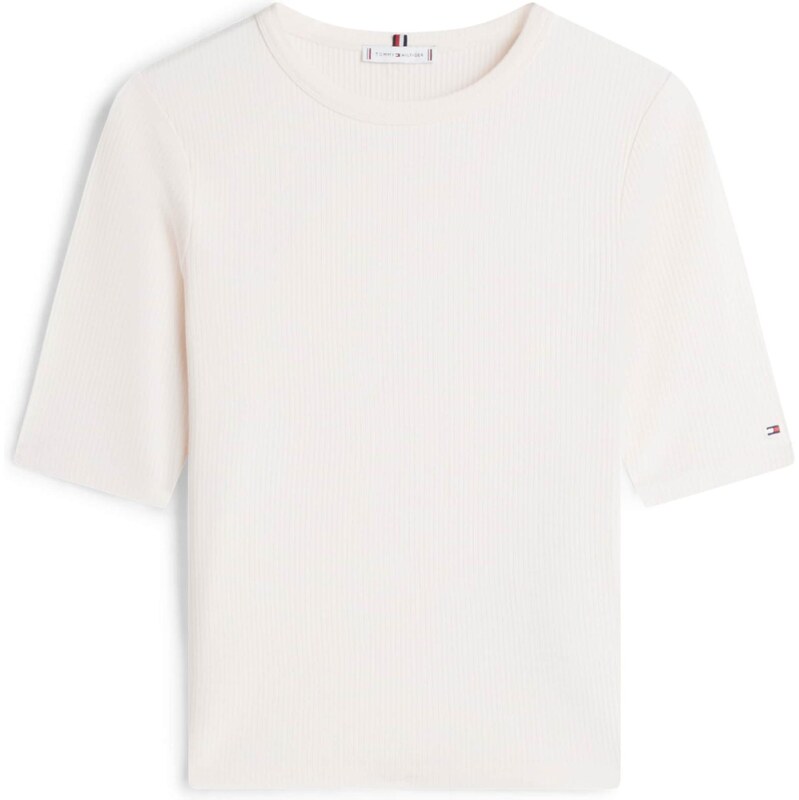 TOMMY HILFIGER Tričko slonová kosť 66507662
