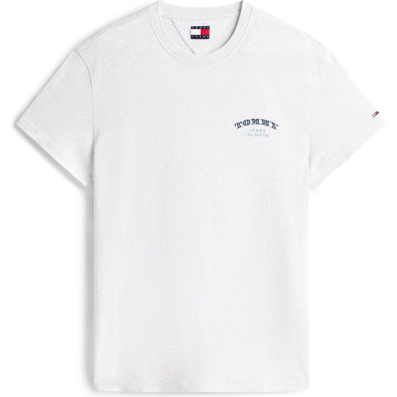 Tommy Jeans Tričko námornícka modrá / svetlomodrá / sivá melírovaná / 66507678