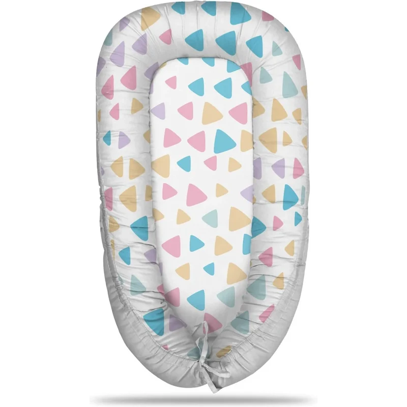 Sablio Hniezdočko pre bábätko Farebné trojuholníčky 65114052